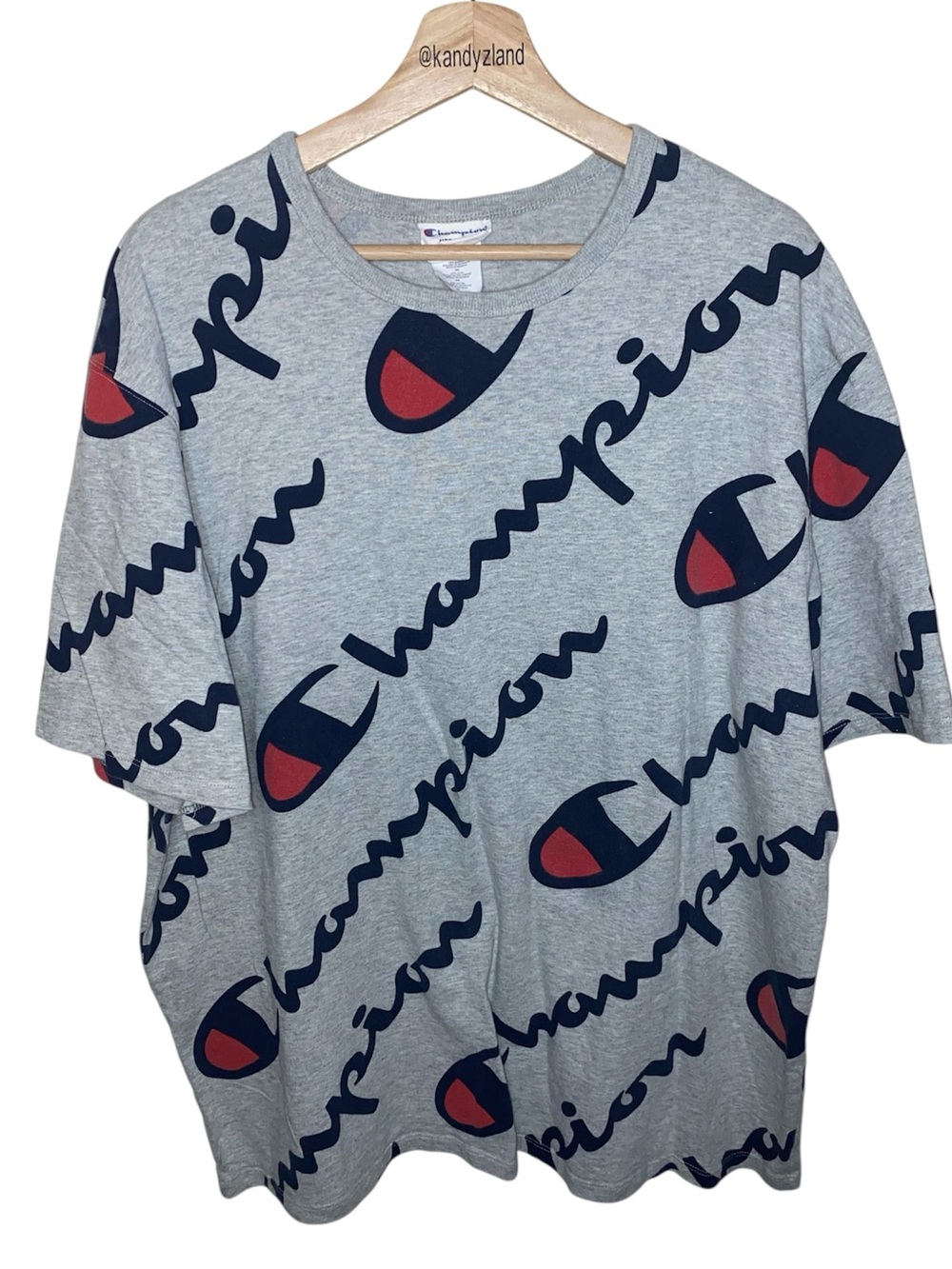 CHAMPION Mens Logo Tee